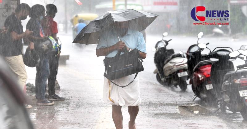 സംസ്ഥാനത്ത് കനത്ത മഴ തുടരുന്നു; അഞ്ച്  ജില്ലകളിലെ വിദ്യാഭ്യാസ സ്ഥാപനങ്ങള്‍ക്ക് നാളെ അവധി