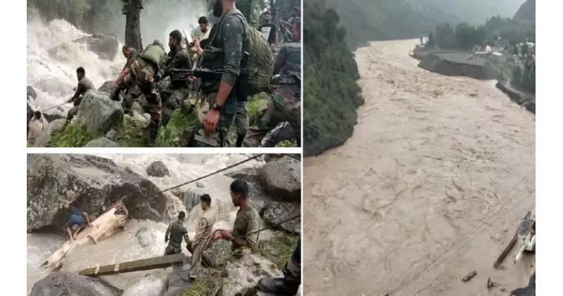 കാശ്മീര്‍ മേഘ വിസ്‌ഫോടനം: മരിച്ചവരുടെ എണ്ണം 65 ആയി; രക്ഷാപ്രവര്‍ത്തനം തുടരുന്നു