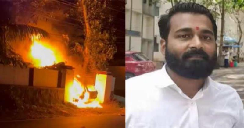 'എന്‍ജിന്‍ ഭാഗത്ത് തീപിടിച്ചില്ല, ഉള്ളില്‍ സിഗരറ്റ് ലാമ്പ്'; കാര്‍ പൊട്ടിത്തെറിച്ച് യുവാവ് മരിച്ച സംഭവത്തില്‍ ദുരൂഹത