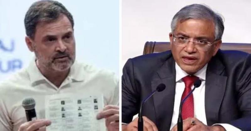 'വോട്ട് ചോരി' ആരോപണത്തില്‍ അന്വേഷണമില്ല; പരാതിക്കാര്‍ക്ക് കോടതിയെ സമീപിക്കാമെന്ന് തിരഞ്ഞെടുപ്പ് കമ്മീഷന്‍:  രാഹുല്‍ ഗാന്ധിക്ക് വിമര്‍ശനം